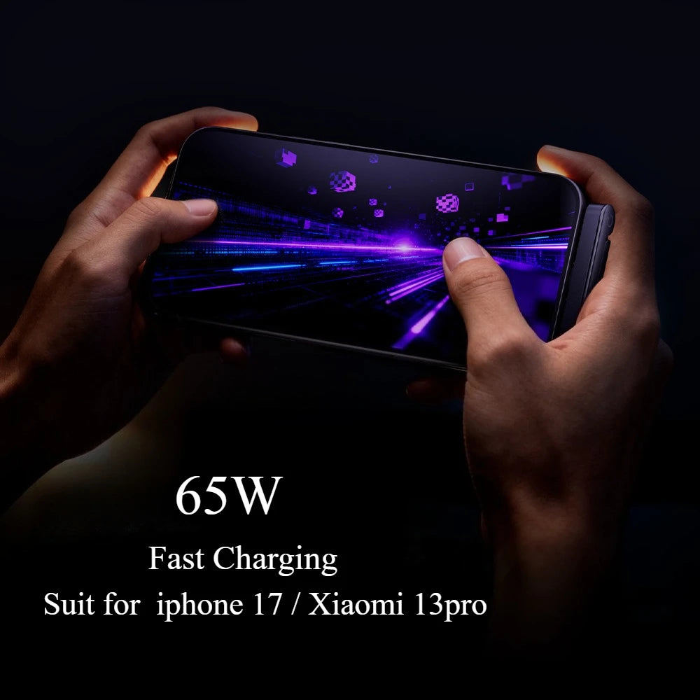 Charge rapide 65W –USB vers Type-C  Support ,rotatif  et ajustable pour téléphone et tablette