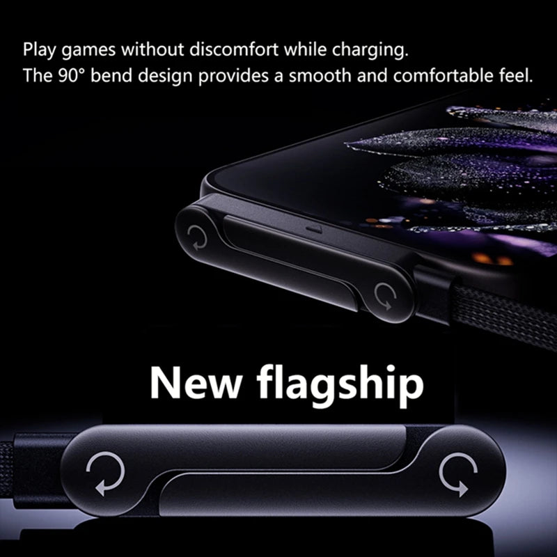 charge rapide 240W – Type-C vers USB, support pour téléphone et ordinateur